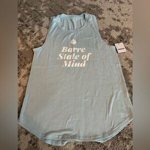 NWT PURE BARRE STATE OF MIND TANK SMALL